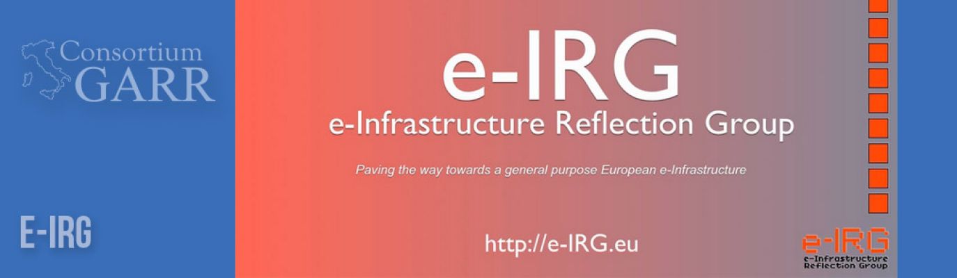 Novità dall’e-Infrastructure Reflection Group