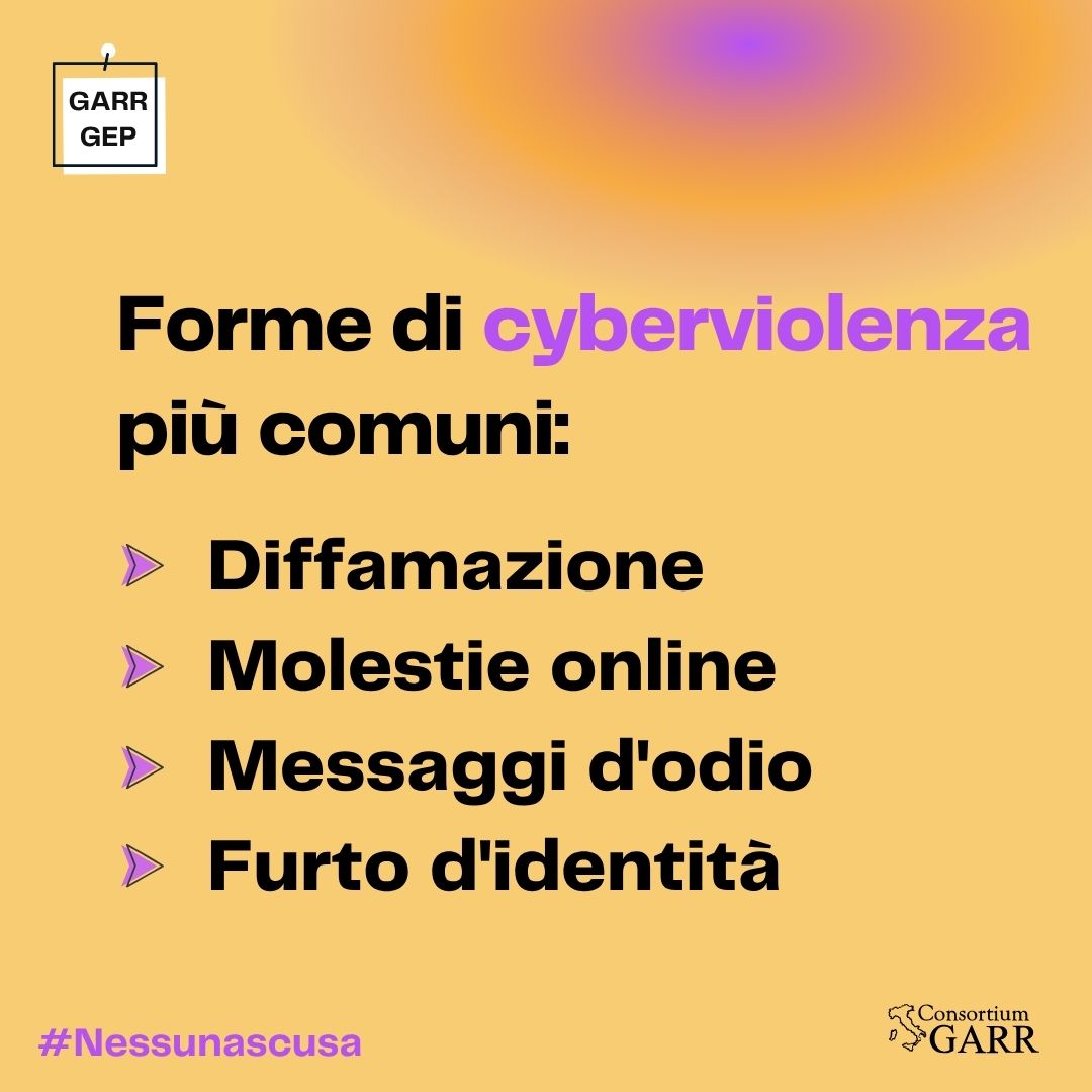 forme di cyberviolenza più comuni