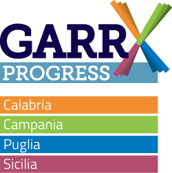 Regioni coinvolte nel progetto GARR-X Progress
