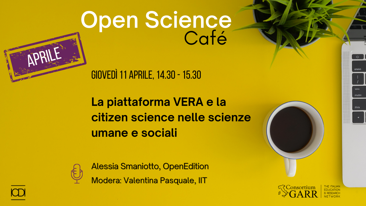 Open Science Café - aprile 2024
