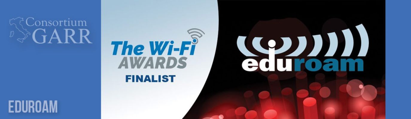 eduroam finalista ai WiFi Awards come prodotto dell'anno