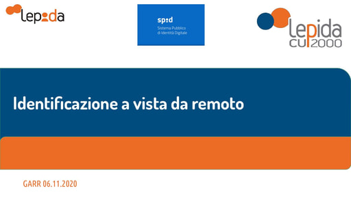 Workshop GARR 2020 - Presentazione - Mazzini