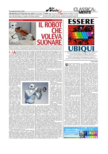 01 Novembre 2009 - Music In