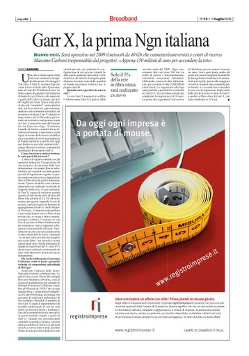 01 Luglio 2008 - CorriereComunicazioni