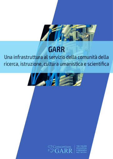 Visione missione valori GARR 2020