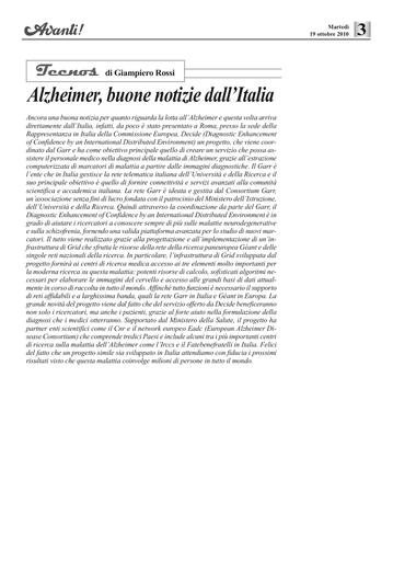 19 Ottobre 2010 - Avanti!