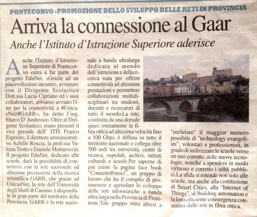 RS 2014 11 07 IlQuotidianodiCassino