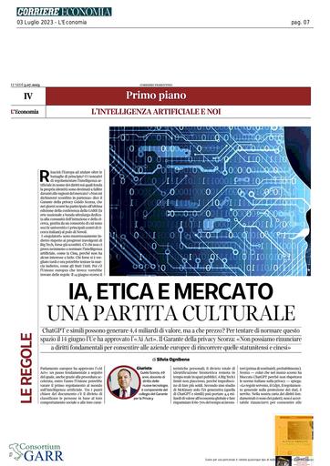 3 luglio 2023 - Corriere Della Sera