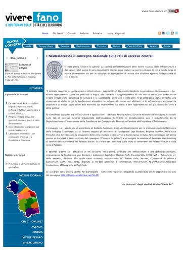 10 Giugno 2010 - VivereFano