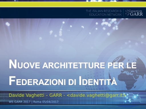 Ws17 - Presentazione - Vaghetti