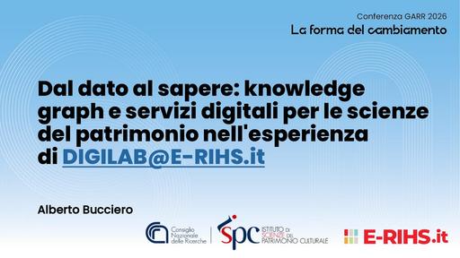 Conf26   2105  Alberto Bucciero GARR2026