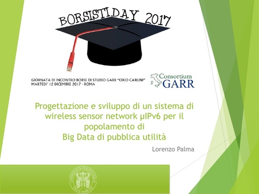 Borsisti Day 2017 - Lorenzo Palma