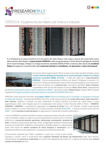 21 Marzo 2014 - ResearchItaly