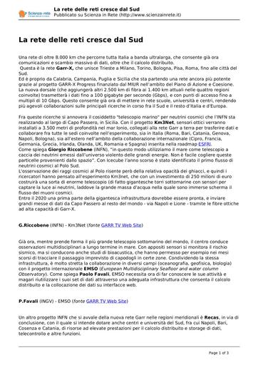 RS 2014 07 21 ScienzainRete