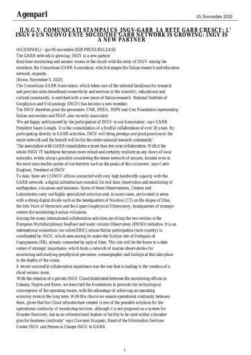 5 novembre 2020 - AgenParl