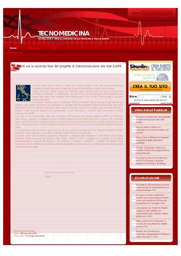 29 Gennaio 2010 - Tecnomedicina
