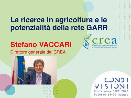 Conferenza GARR 2022 - Presentazione - Vaccari