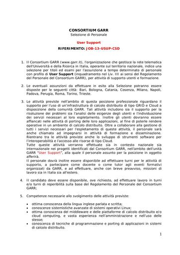 Bando JOB 13 USUP CSD v4