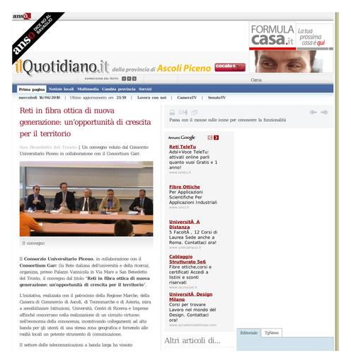 15 Giugno 2010 - Quotidiano.it