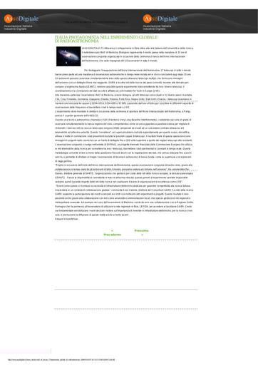 19 Gennaio 2009 Asso Digitale