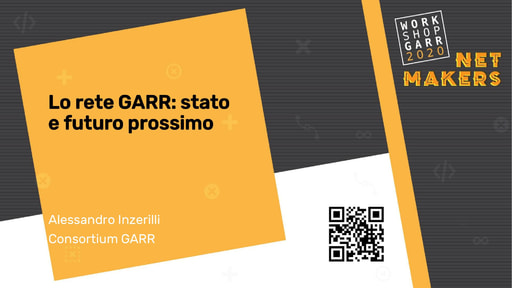 Workshop GARR 2020 - Presentazione - Inzerilli