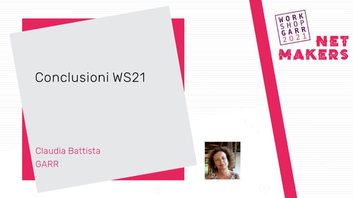 Workshop GARR 2021 - Presentazione - Battista - 2