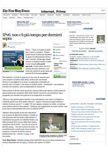 5 Maggio 2010 - The New Blog Times