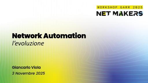 Workshop garr 2025 slide Giancarlo Viola