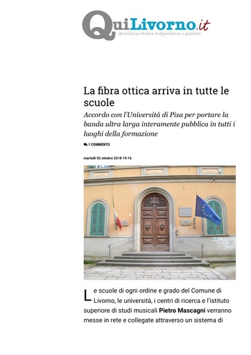 02 ottobre 2018 - Qui Livorno