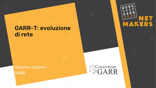 Workshop GARR 2020 - Presentazione - Carboni