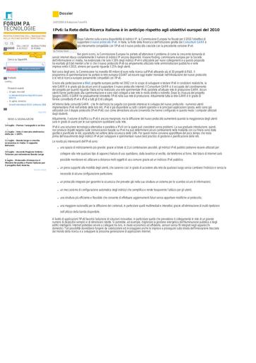 14 Luglio 2008 - ForumPATecnologie