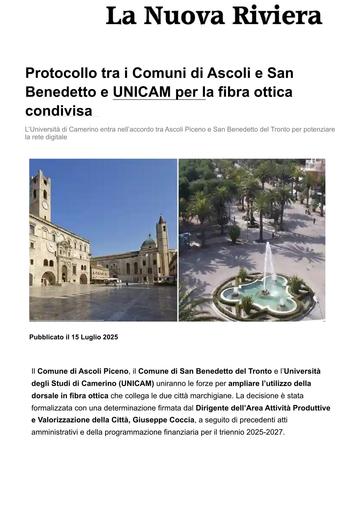 15 luglio 2025 -  La Nuova Riviera