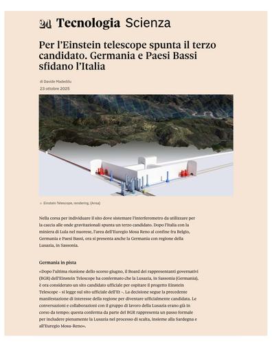 23 ottobre 2025 -  IlSole24Ore