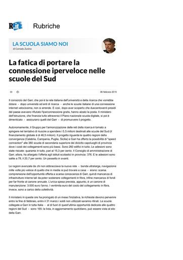 6 Febbraio 2015 - La Repubblica