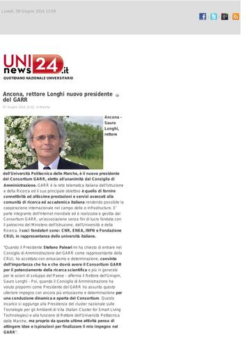 07 Giugno 2014 - UniNews24