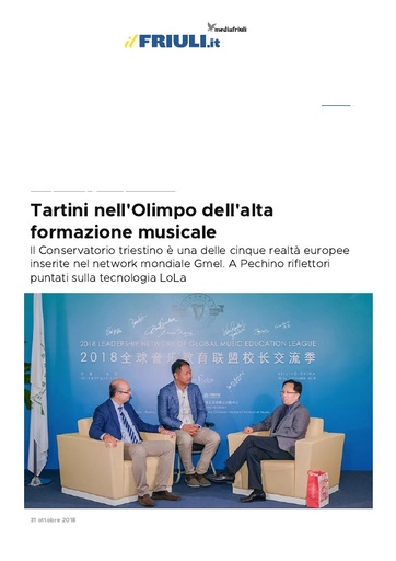 31 ottobre 2018 - Il Friuli