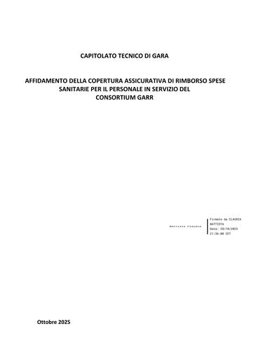 Z 2501   Capitolato  tecnico