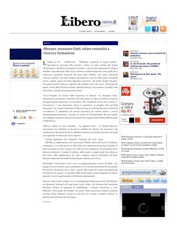 19 Novembre 2010 - Libero news.it