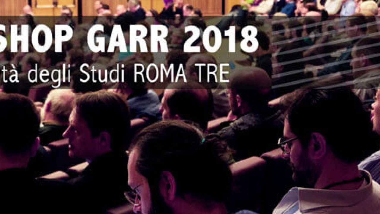 Workshop GARR 2018
