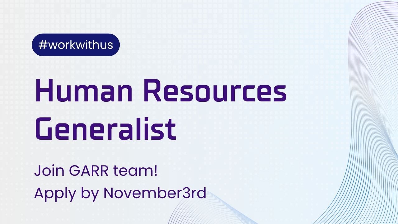 Job Opportunity in GARR: Human resource generalist