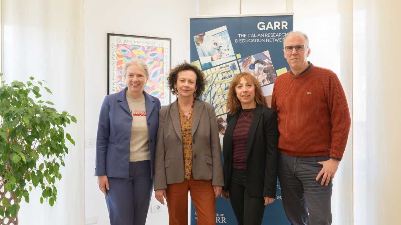 GÉANT CEO Visits GARR Headquarters