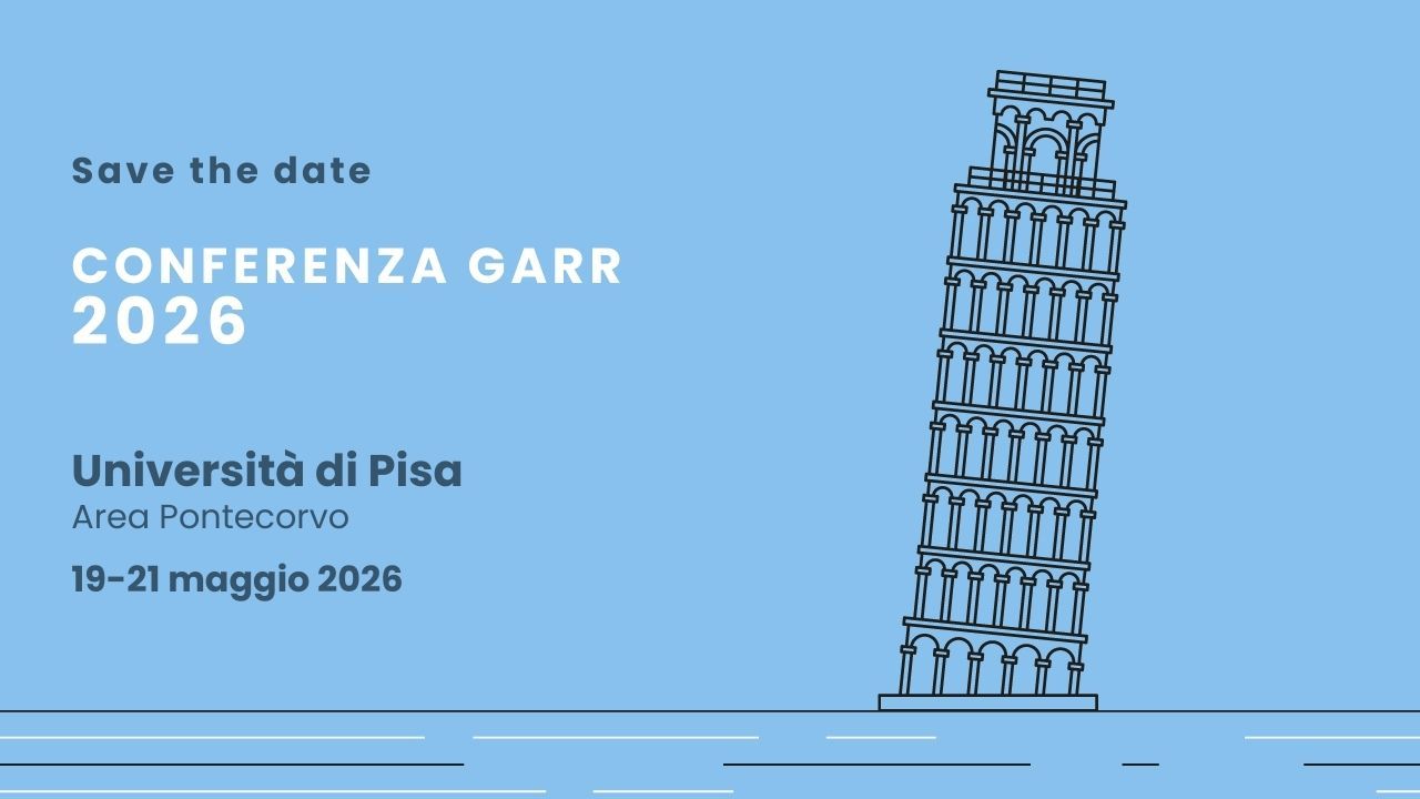 Save the date: Conferenza GARR 2026