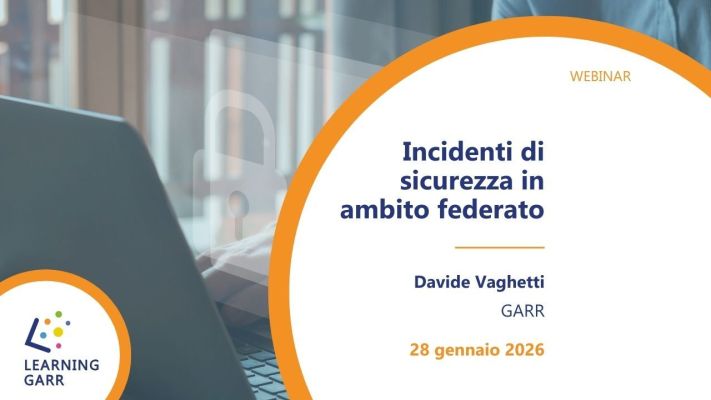 Incidenti di sicurezza in ambito federato