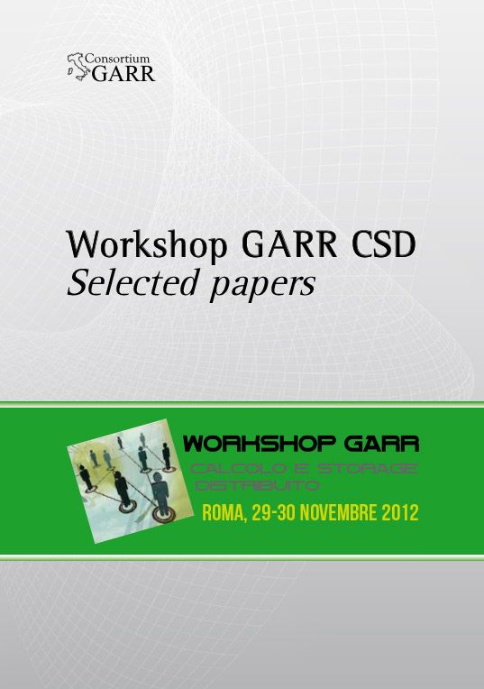 2012 GARR CSD Workshop proceedings