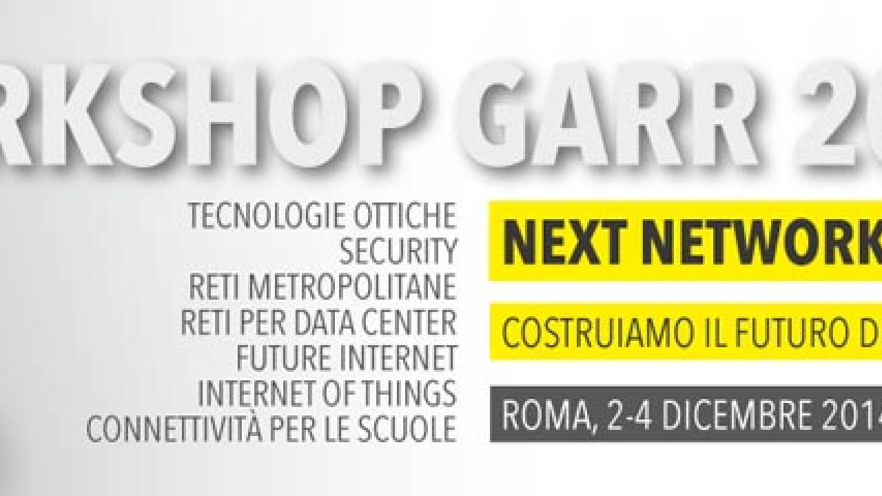 Workshop GARR 2014