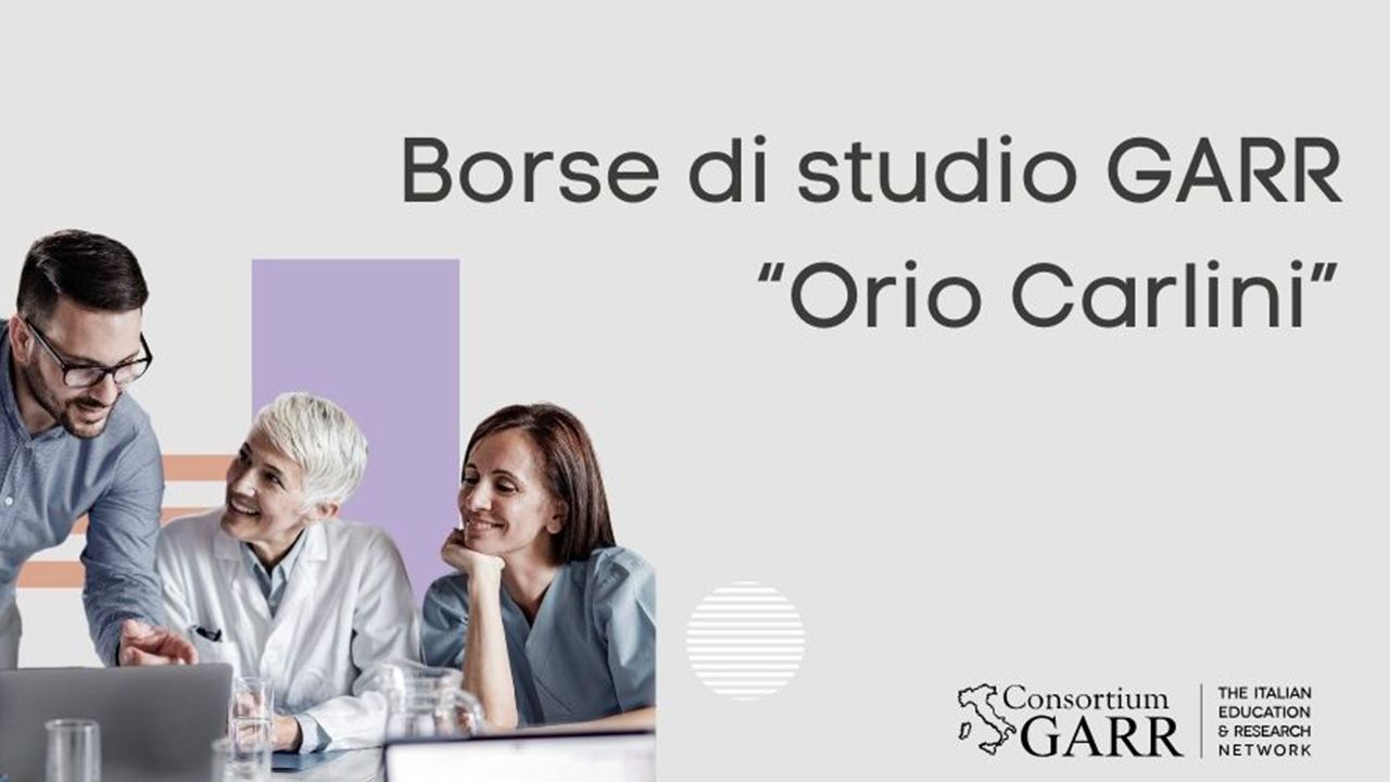 The new Orio Carlini scholarship projects are officially underway!