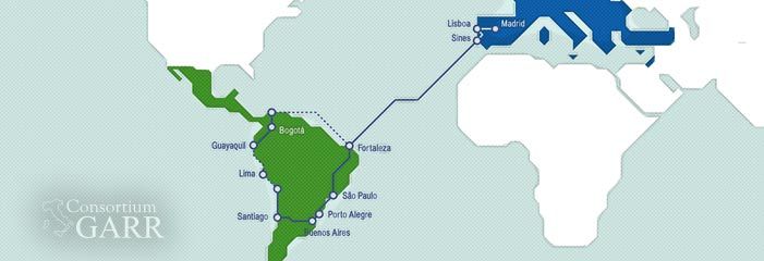 Land! The EllaLink transatlantic cable has just arrived in Latin America